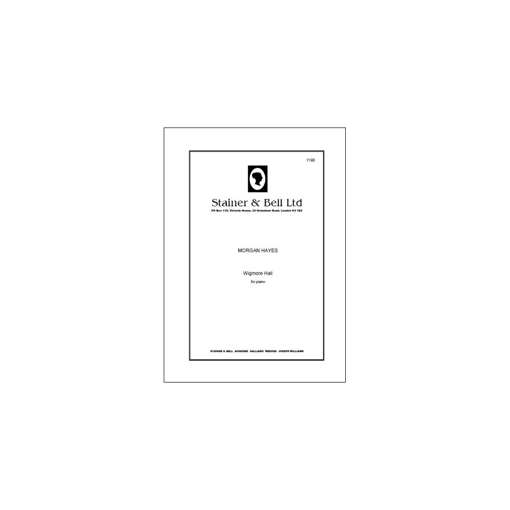 Hayes, Morgan - Wigmore Hall