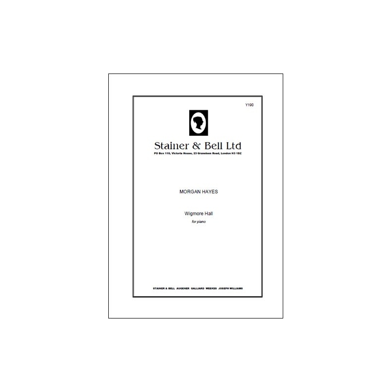 Hayes, Morgan - Wigmore Hall
