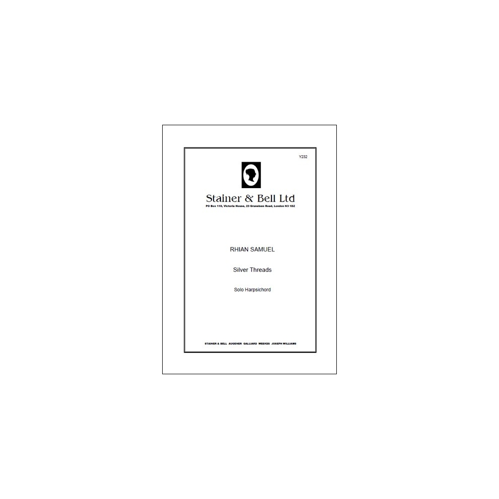 Samuel, Rhian - Silver Threads. Harpsichord