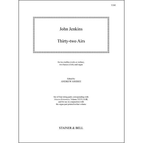 Jenkins, John - Thirty-two Airs. String Parts