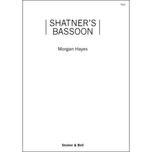 Hayes, Morgan - Shatner's...