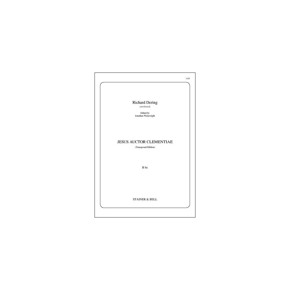 Dering, Richard - Jesus auctor clementiae