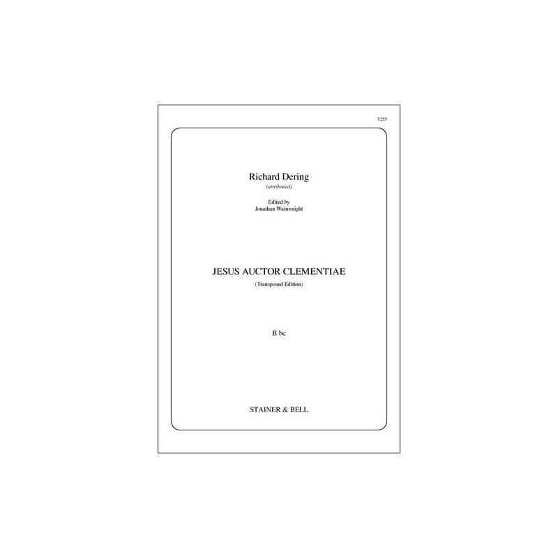 Dering, Richard - Jesus auctor clementiae