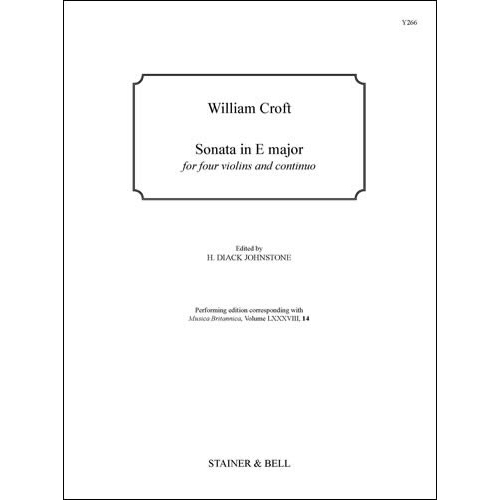 Croft, William - Sonata in...