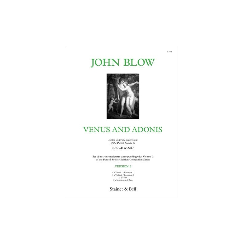 Blow, John - Venus & Adonis. Version 2. Parts