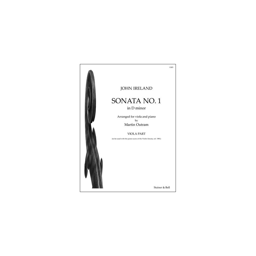 Ireland, John - Sonata No. 2 in D min. arr Vla. Viola Part