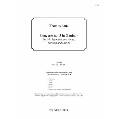 Arne, Thomas - Concerto no....