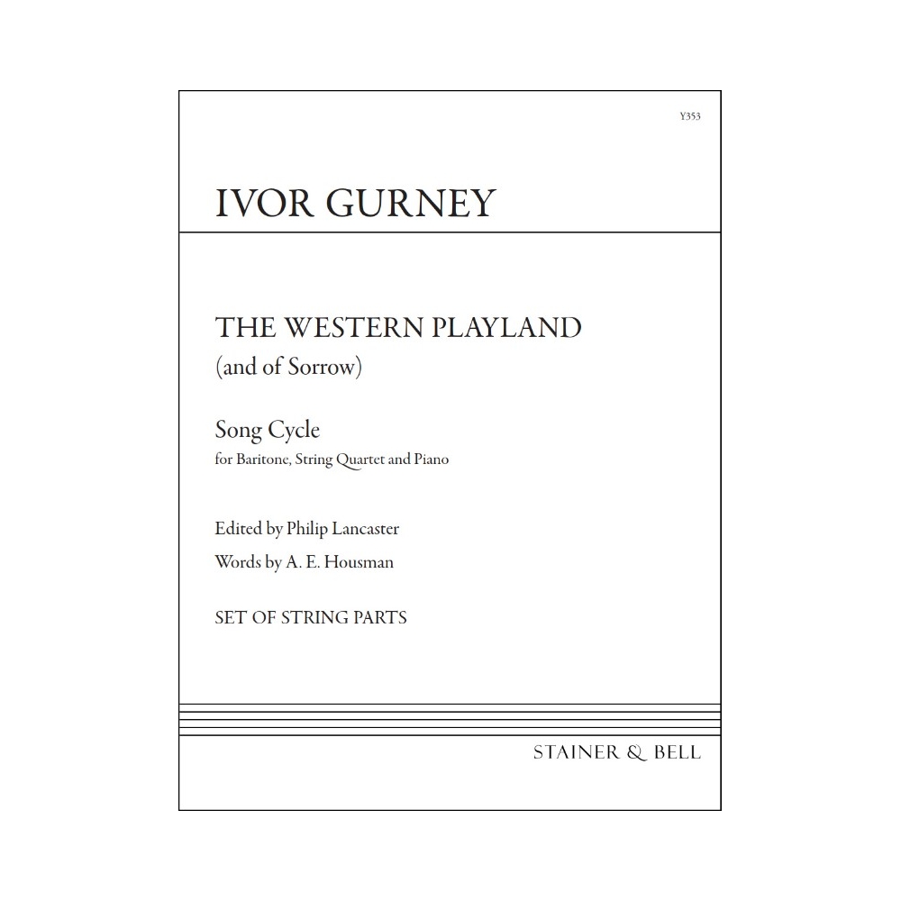 Gurney, Ivor - Western Playland, The. Set of Parts