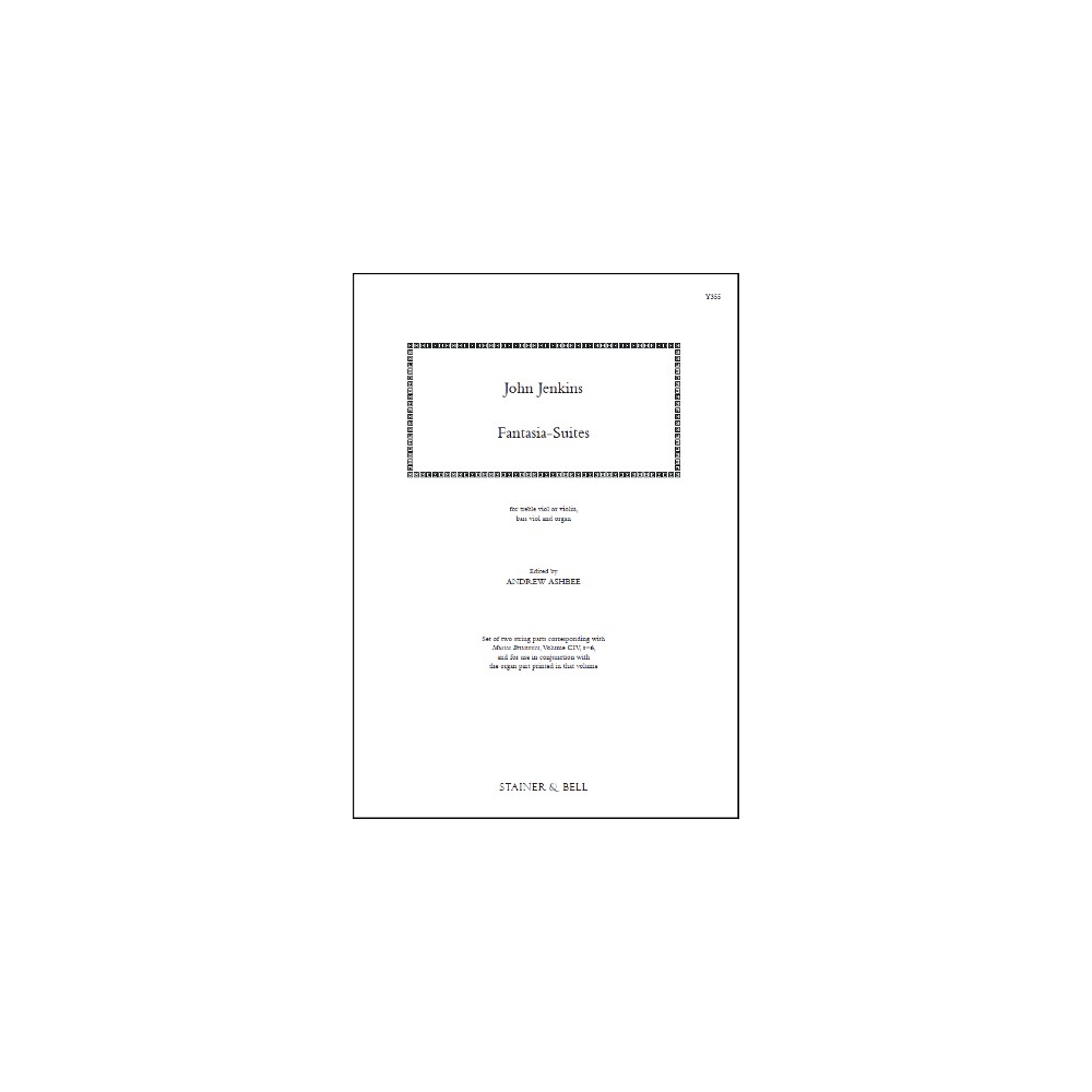 Jenkins, John - Fantasia-Suites. Str Parts (MB104). Set 1