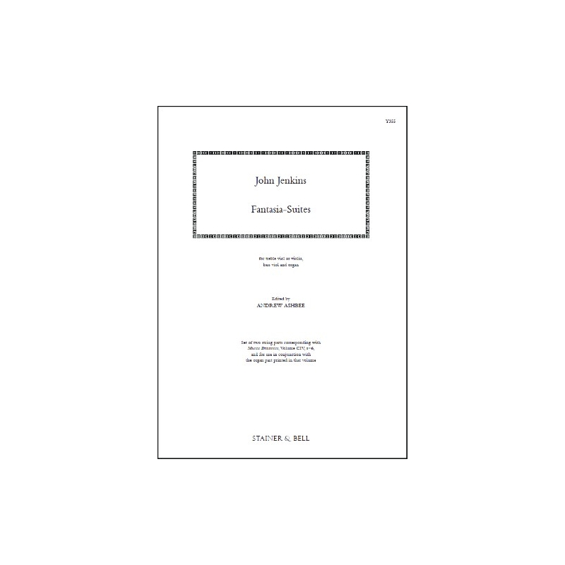Jenkins, John - Fantasia-Suites. Str Parts (MB104). Set 1