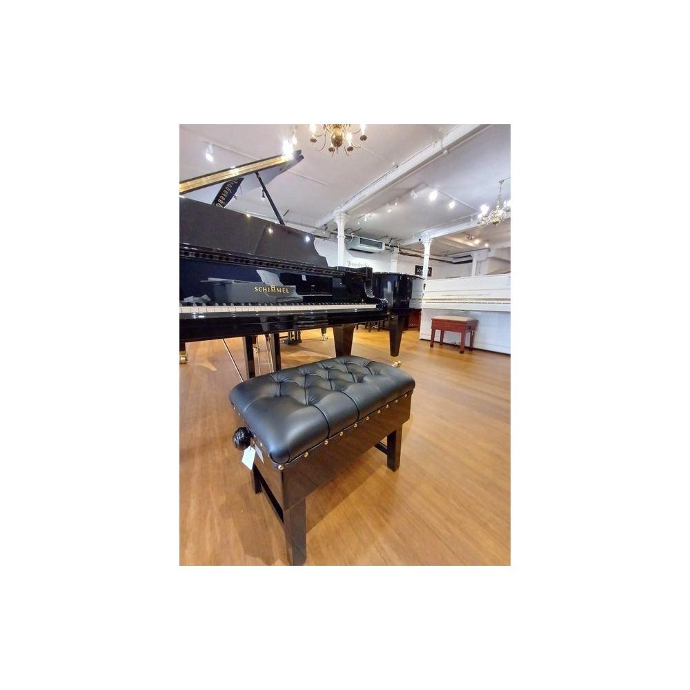 Hidrau Pneumatic Concert Stool - London BC46Tech leather