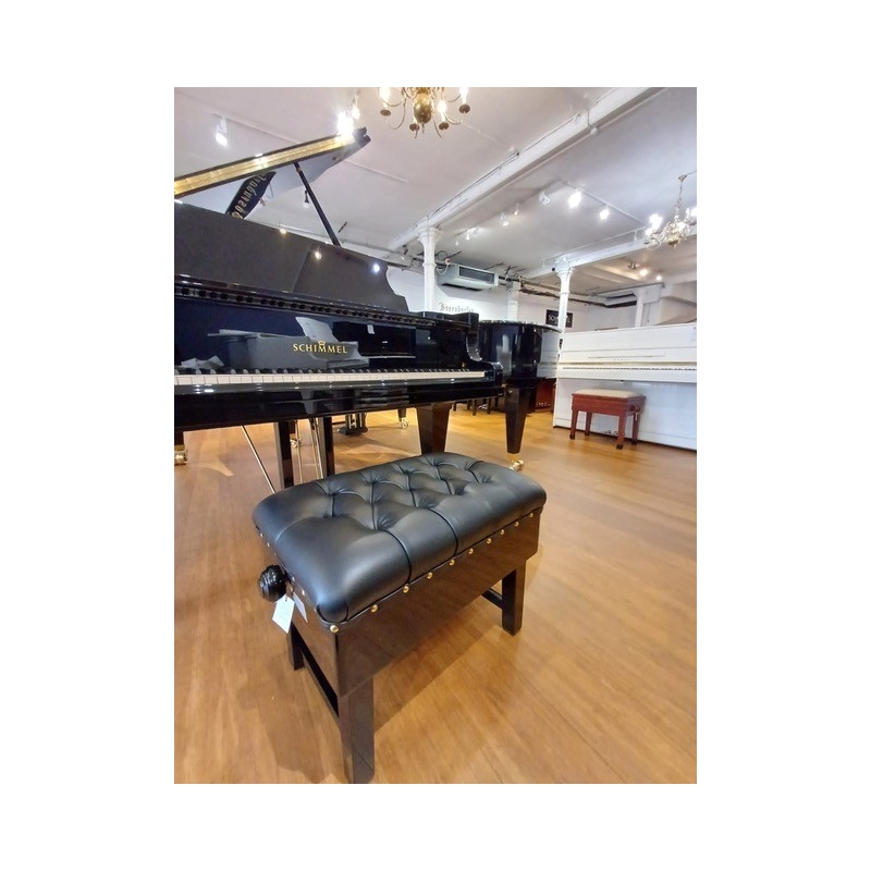 Hidrau Pneumatic Concert Stool - London BC46Tech leather