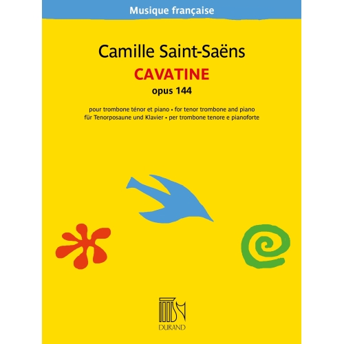 Saint-Saens, Camille  -  Cavatine Op.144