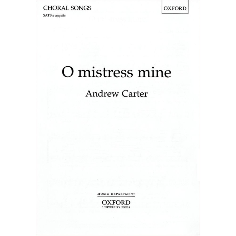 Carter, Andrew - O mistress mine