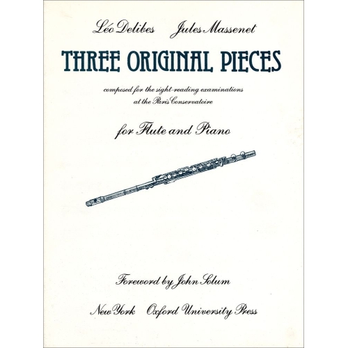 Delibes/Massenet – Three Original Pieces