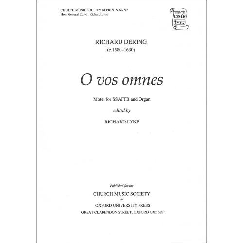 Dering, Richard - O vos omnes