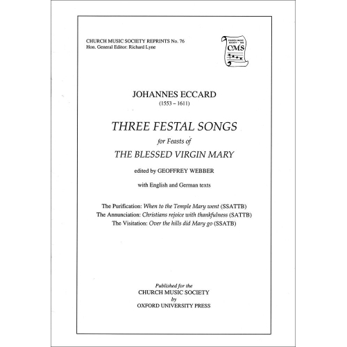 Eccard, Johann - Three...
