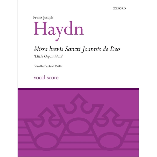 Haydn, Franz Joseph - Missa brevis Sancti Joannis de Deo ('Little Organ Mass')