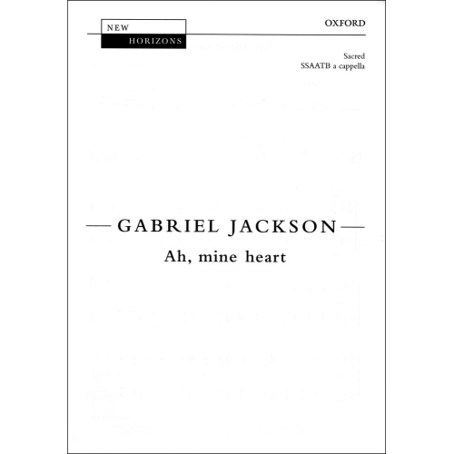 Jackson, Gabriel - Ah, mine heart