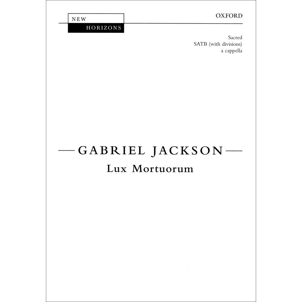 Jackson, Gabriel - Lux Mortuorum