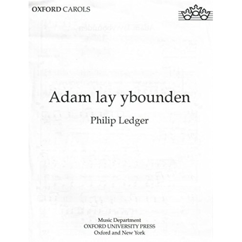 Ledger, Philip - Adam lay ybounden