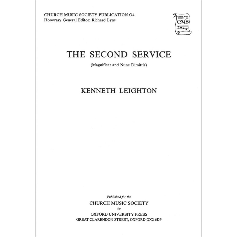 Leighton, Kenneth - Magnificat and Nunc Dimittis from the Second Service