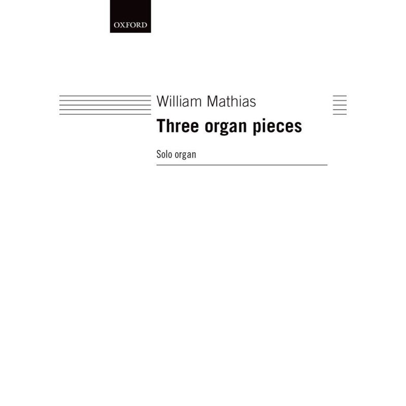 Mathias, William - Three organ pieces