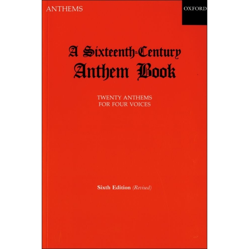 Morris, Christopher - A Sixteenth-Century Anthem Book