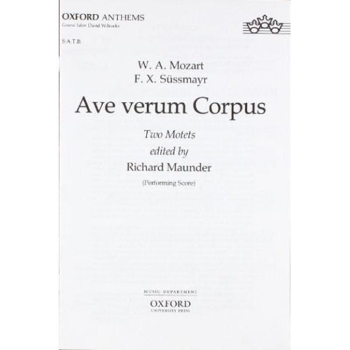 Mozart, W.A - Ave verum corpus