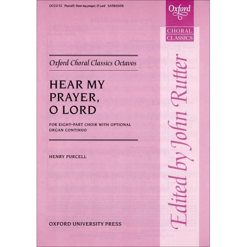 Purcell, Henry - Hear my prayer