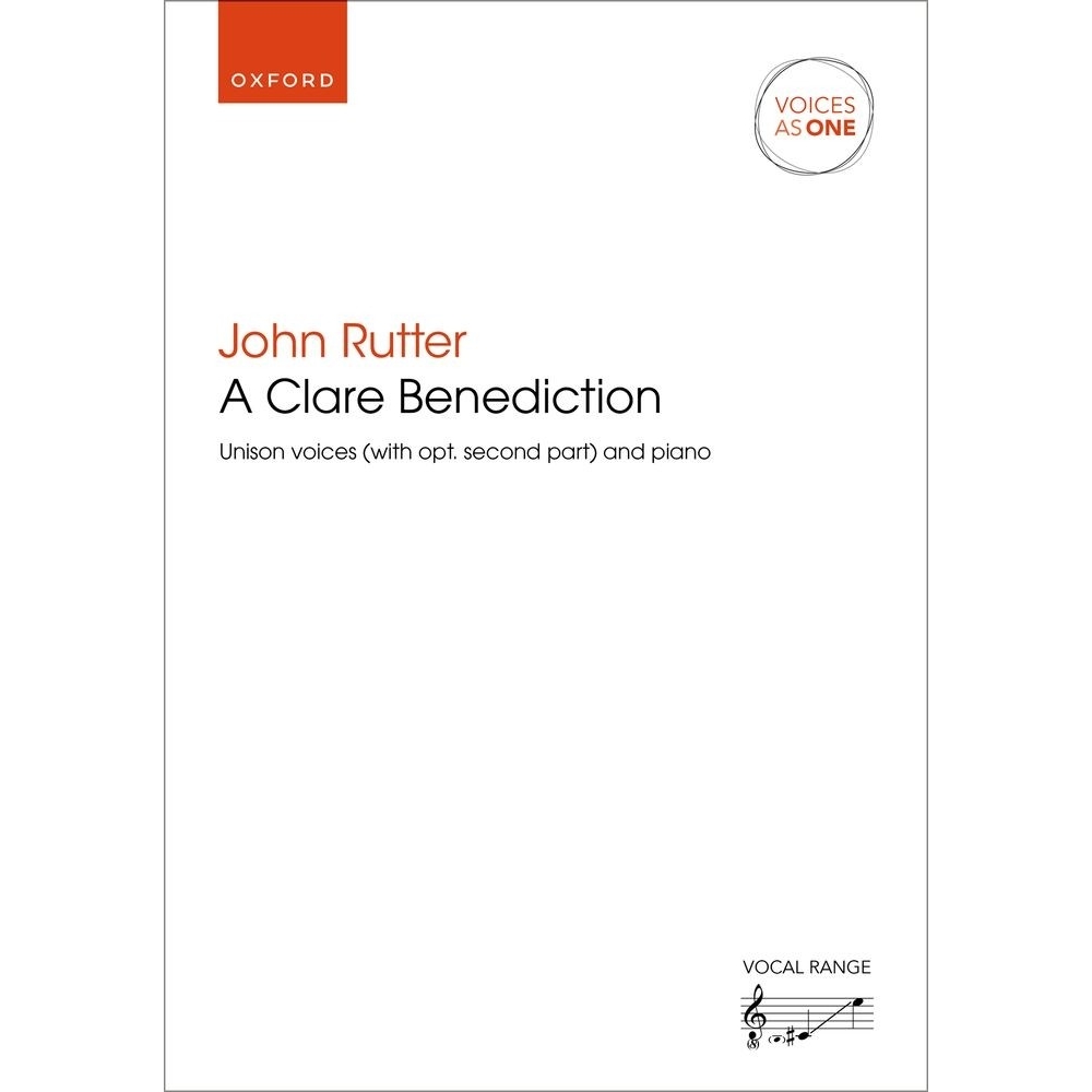 Rutter, John - A Clare Benediction