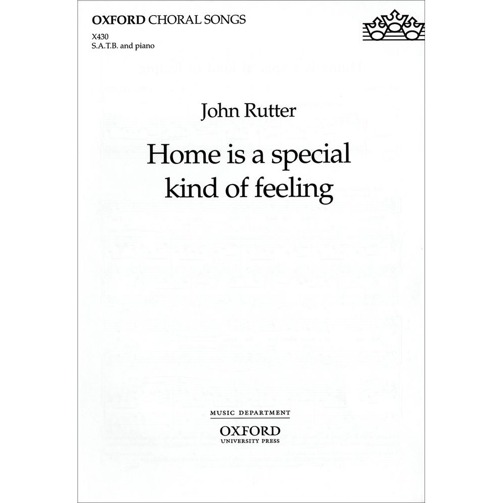 Rutter, John - Home is a special kind of feeling