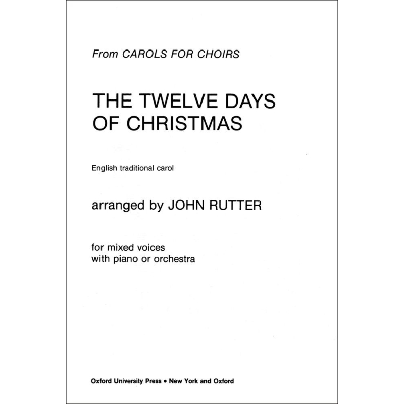 Rutter, John - The Twelve days of Christmas