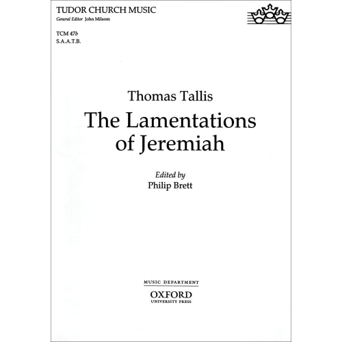 Tallis, Thomas - The Lamentations of Jeremiah