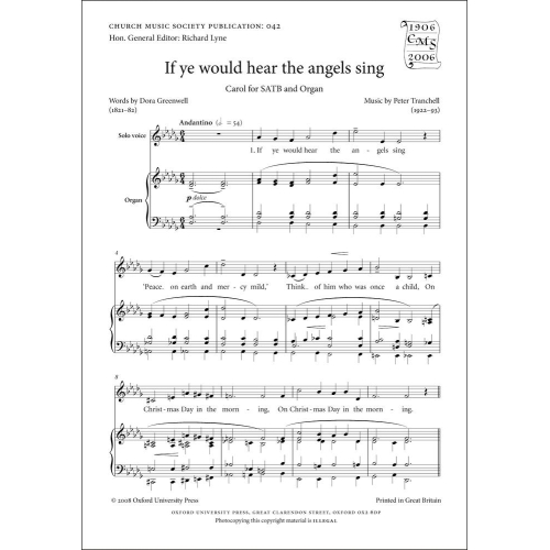 Tranchell, Peter - If ye...