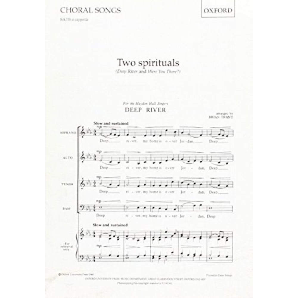 Trant, Brian - Two Spirituals