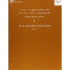 Vaughan Williams, Ralph - Five Variants on 'Dives and Lazarus'