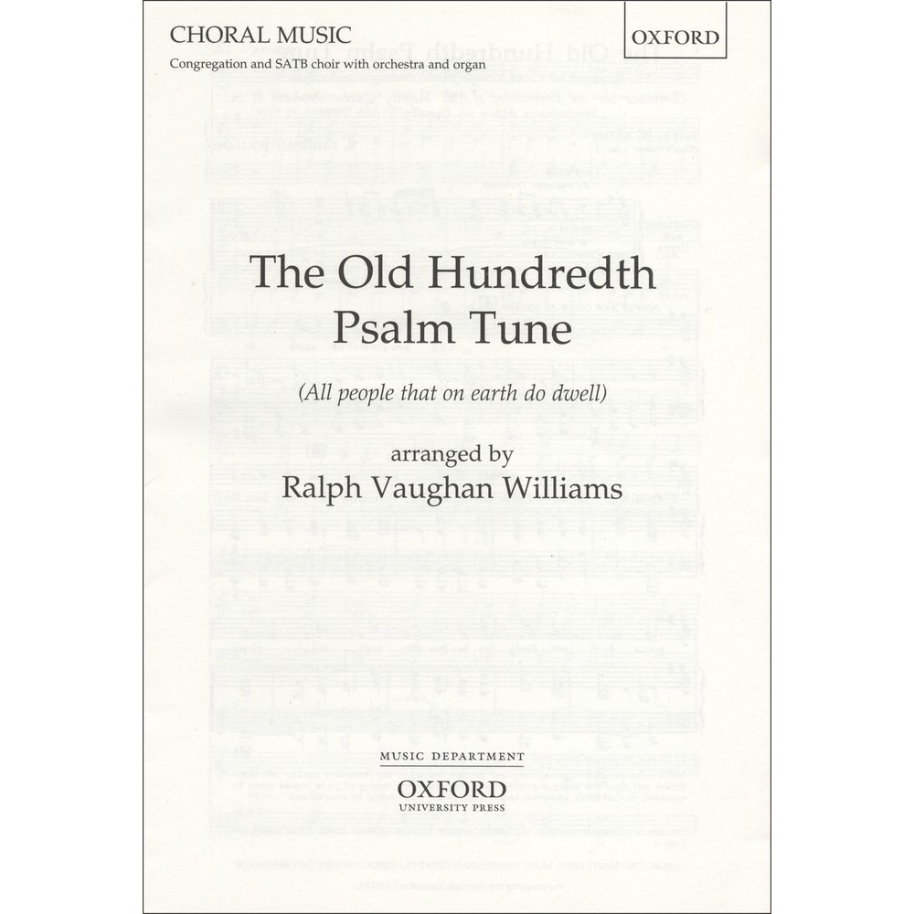 Vaughan Williams, Ralph - The Old Hundredth Psalm Tune
