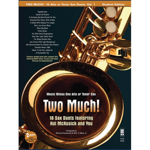 Two Much! 16 Duets for Saxophone