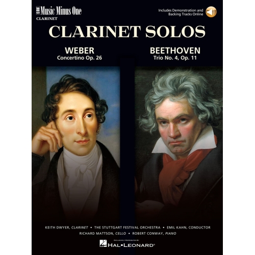 Clarinet Solos: Weber Concertino Op. 26 - Beethoven Trio Op. 11