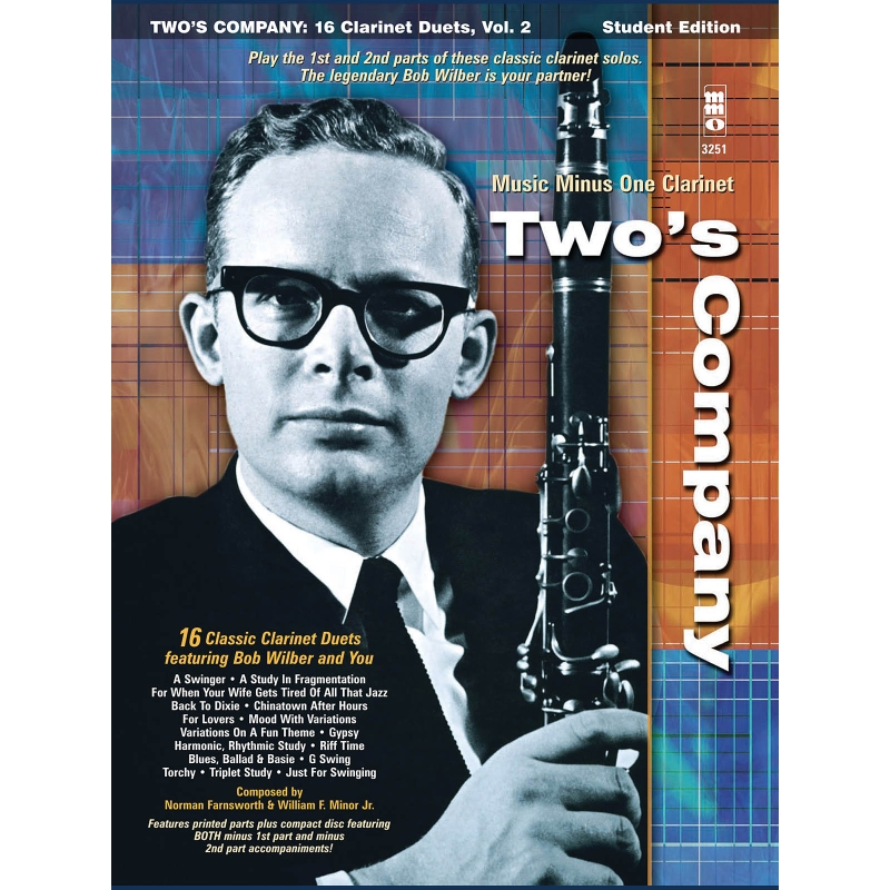 Wilbur, Bob - Two's Company: 16 Clarinet Duets