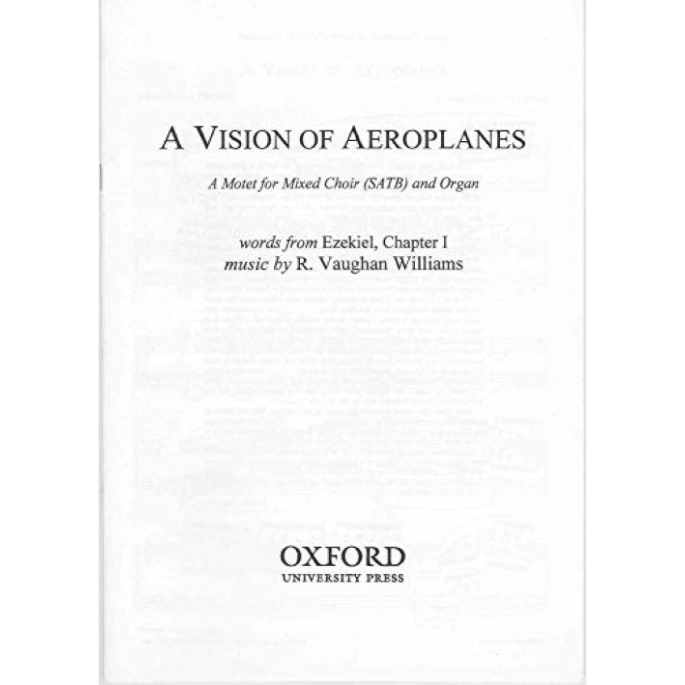 Vaughan Williams, Ralph - A Vision of Aeroplanes