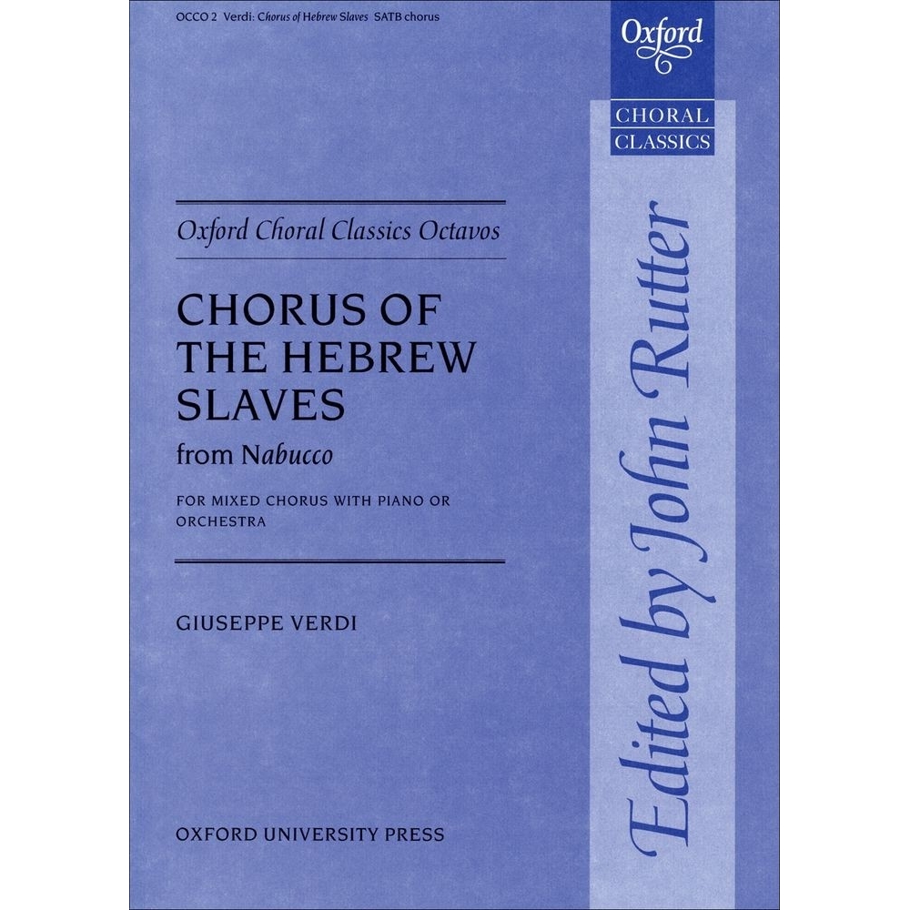 Verdi, Giuseppe - Chorus of the Hebrew Slaves from Nabucco
