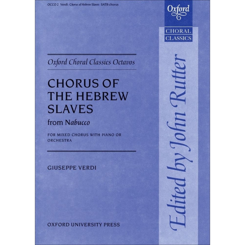 Verdi, Giuseppe - Chorus of the Hebrew Slaves from Nabucco