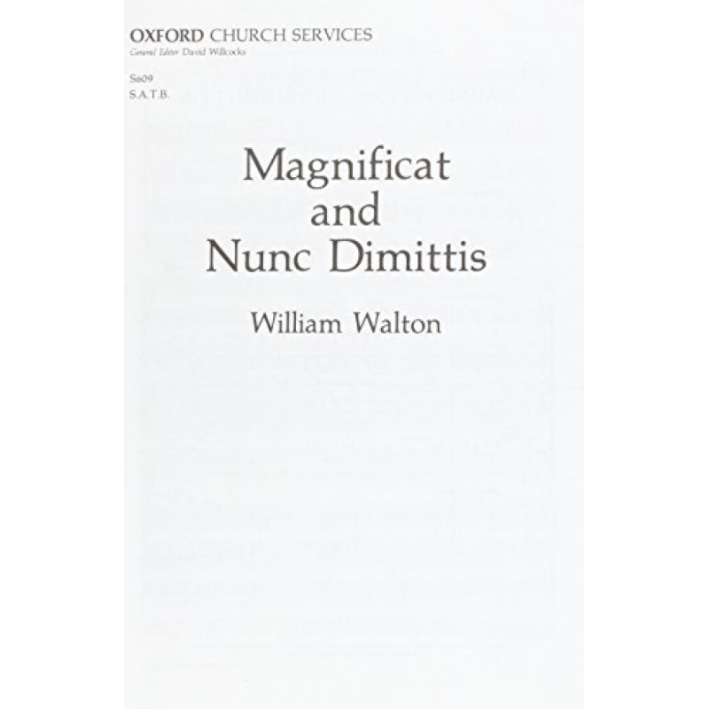 Walton, William - Magnificat and Nunc Dimittis