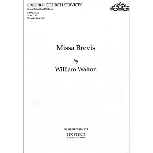 Walton, William - Missa Brevis