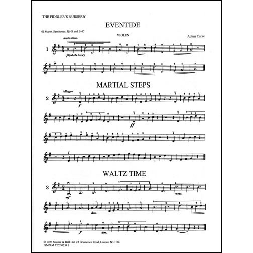 Carse, Adam - Fiddler's...