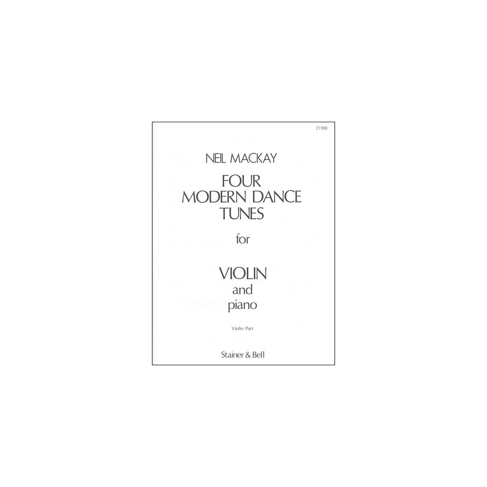 Mackay, Neil - Four Modern Dance Tunes: Extra Violin part