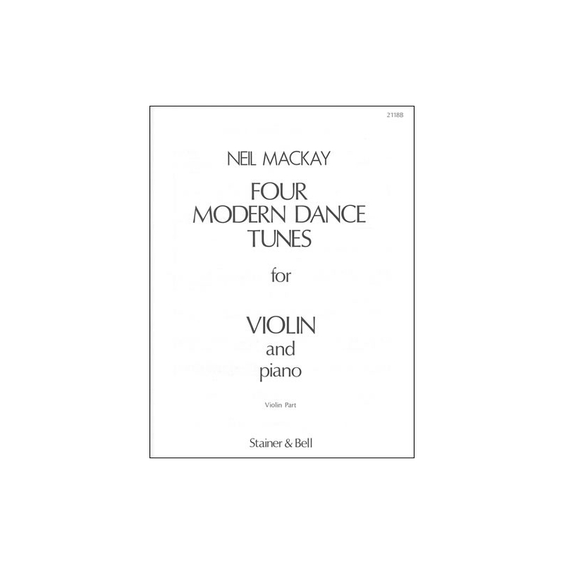 Mackay, Neil - Four Modern Dance Tunes: Extra Violin part