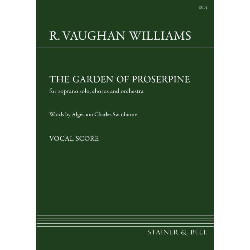 Vaughan Williams, Ralph - The Garden of Proserpine. Vsc